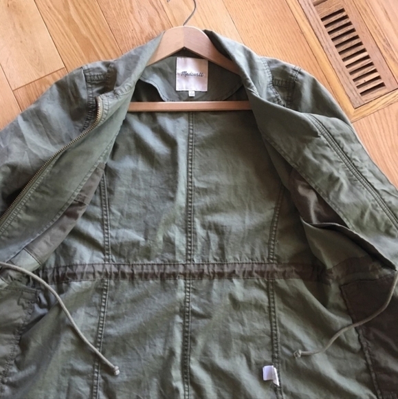 Madewell Fleet Dispatch Jacket Palm Tree Green Blogger Favorite Gal Meets Glam - Picture 11 of 14